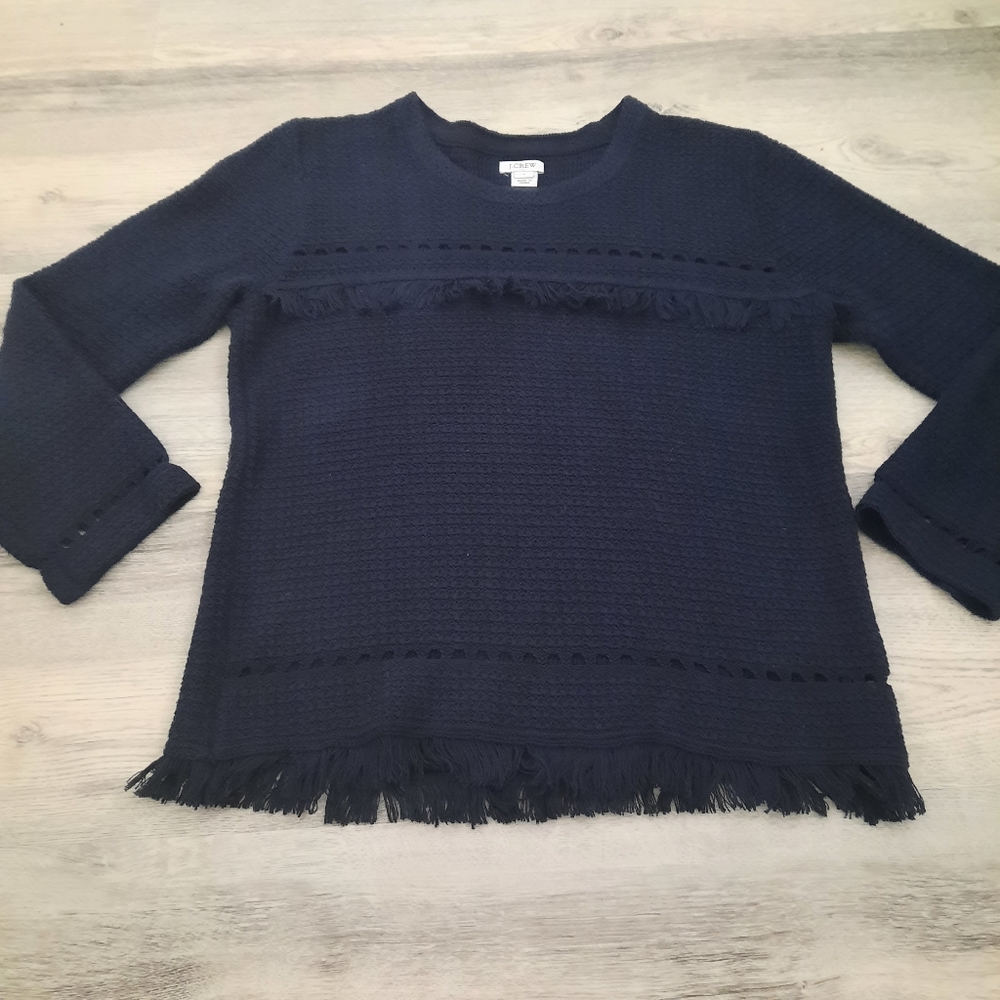 J. Crew Navy Blue Sweater